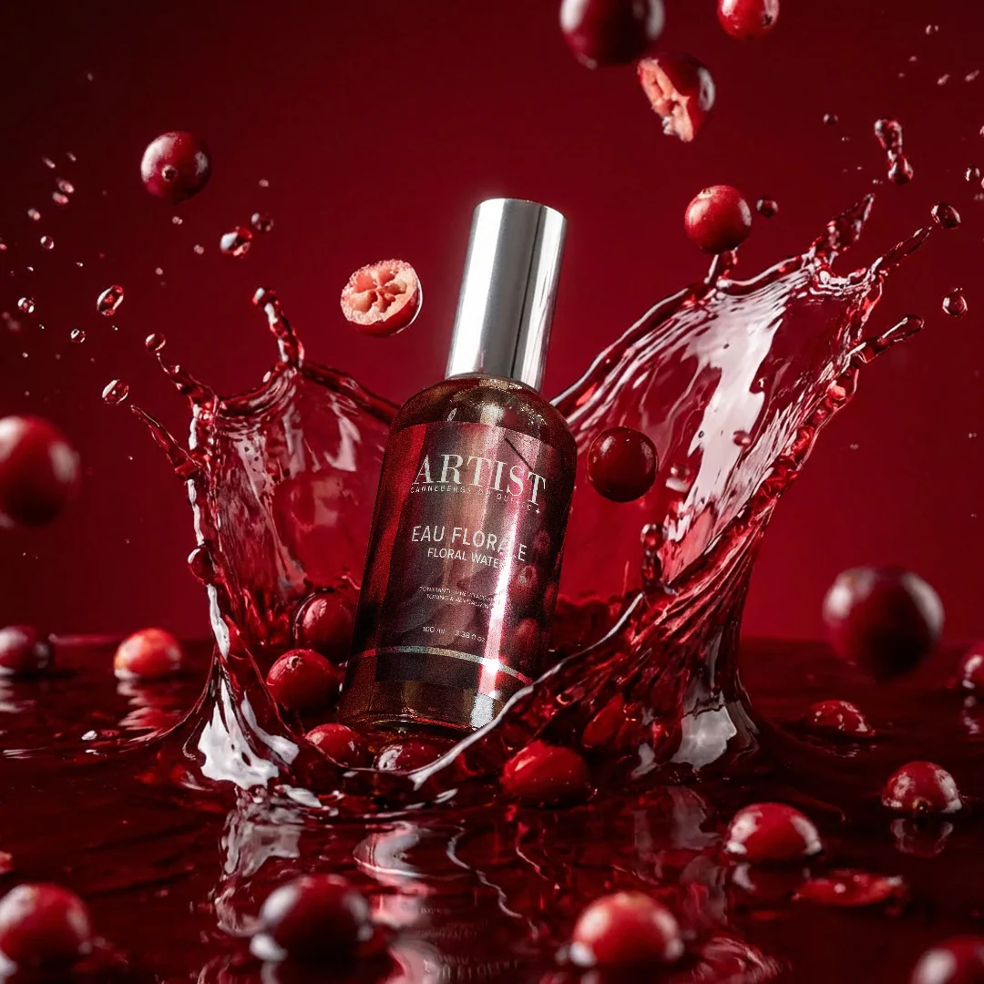 Eau florale à la canneberge du Québec ARTIST - Image 2